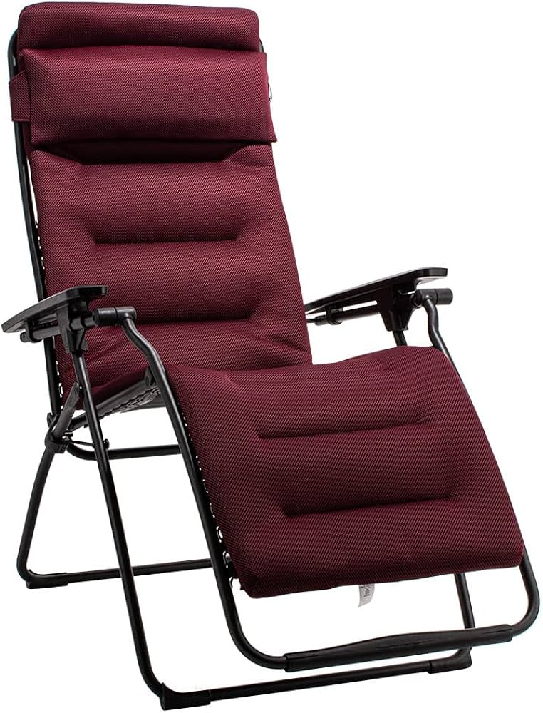 [ ラフマ モビリエ ] Lafuma MOBILIER リクライニングチェア フチュラ エアーコンフォート チェア  LFM3120-3186/LFM2038 ボルドー Reclining Chair FUTURA AC Bordeaux チェアー イス 椅子  折りたたみ [並行輸入品]
